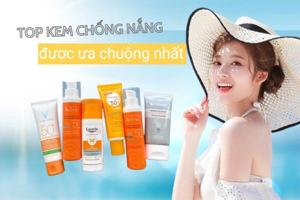 Chuẩn bị đồ du lịch biển - Kem chống nắng