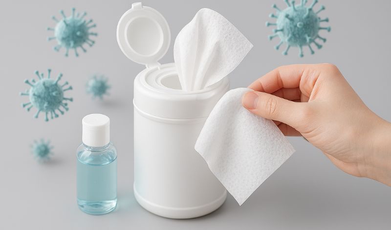 So sánh chi tiết giữa khăn lau khử trùng và khăn lau thông thường