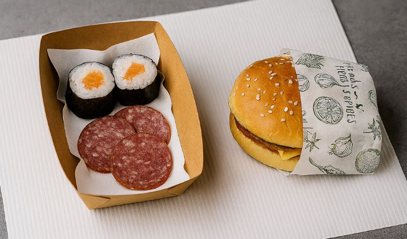 Quy trình sản xuất giấy lót thực phẩm