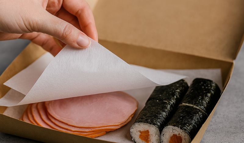 Đặc điểm kỹ thuật của giấy lót thực phẩm