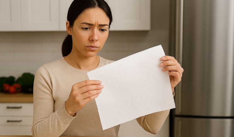 Khác biệt giữa khăn lau thực phẩm chuyên dụng và khăn giấy thông thường