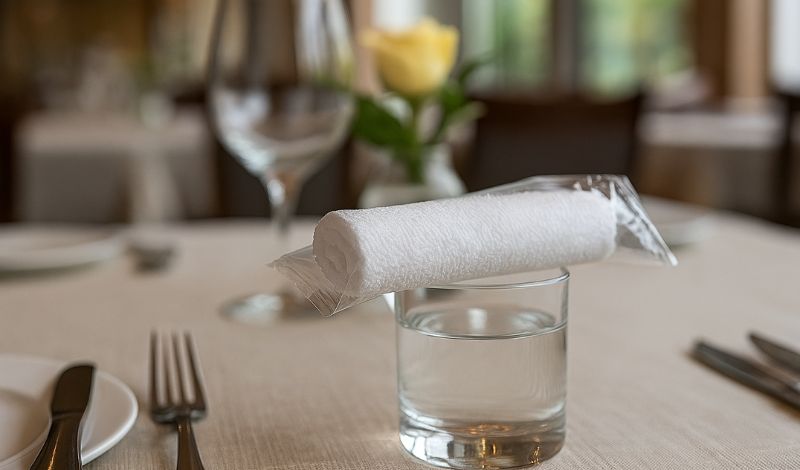 Ứng dụng thực tế của khăn lạnh nhà hàng