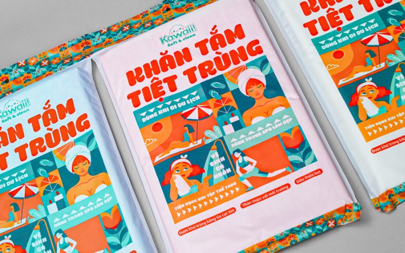Khăn Tắm Tiệt Trùng Dùng Một Lần Kawaii Giúp Bạn Thoải Mái Tận Hưởng Trọn Vẹn Chuyến Đi