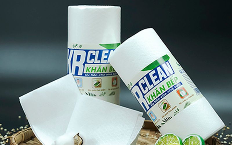 Khăn Vải Đa Năng KR Clean Trắng – Giải pháp vệ sinh gian bếp toàn diện