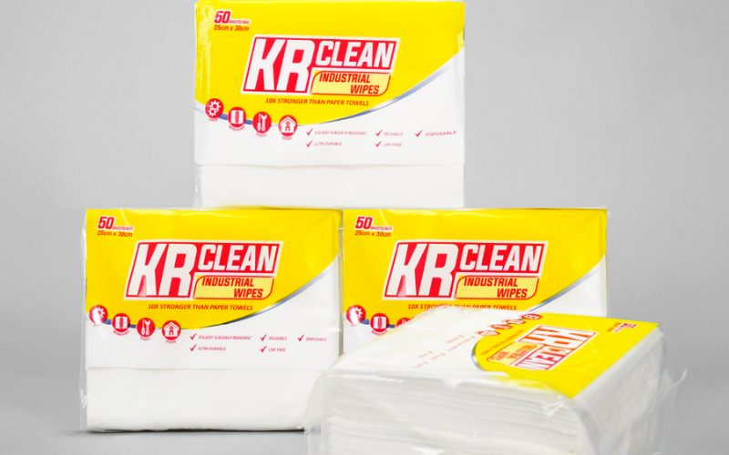 Khăn Vải Vuông Công Nghiệp KR Clean – Giải pháp lau chùi chuyên dụng từ Vina Green