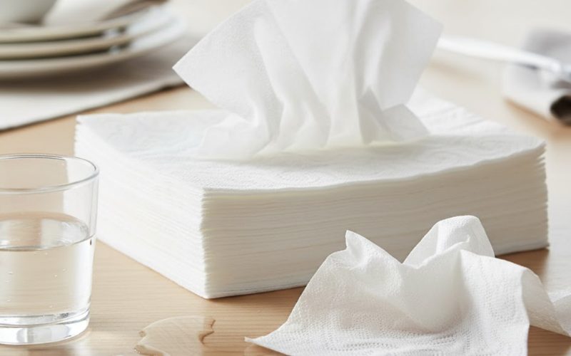 Những tiêu chuẩn cần có của khăn giấy ăn an toàn