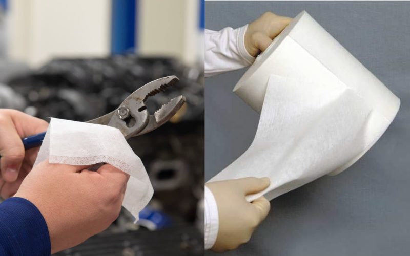 Phân biệt khăn lau công nghiệp và khăn lau phòng sạch