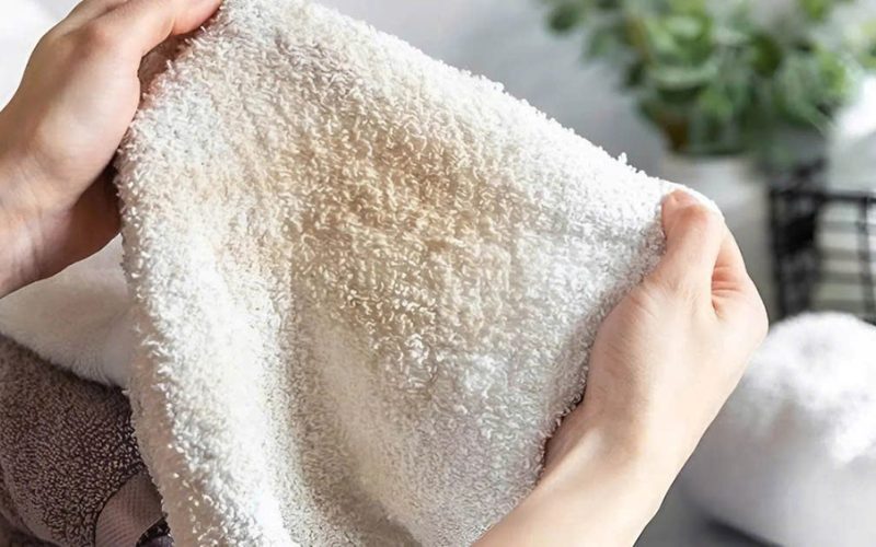 khăn không đảm bảo vệ sinh