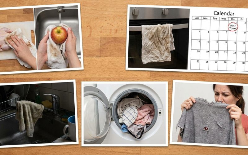 5 Sai Lầm Khi Dùng Khăn Lau Bếp
