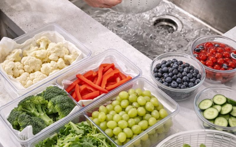 Cách Bảo Quản Trái Cây Bằng Khăn Lau Thực Phẩm KRClean