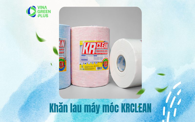 Khăn Lau Máy Móc Công Nghiệp KRClean – Giải Pháp Thay Thế Hoàn Hảo