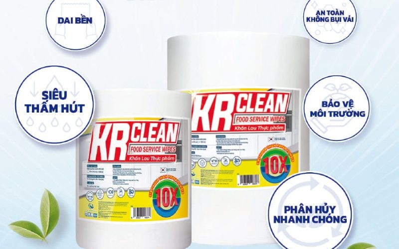 Khăn Lau Thực Phẩm KRCLEAN