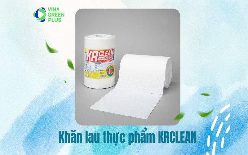 Khăn Lau Thực Phẩm KRClean - Thấm Hút Nước Giúp Trái Cây Không Hỏng Trong Tủ Lạnh