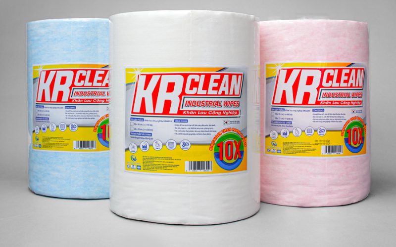 Khăn lau công nghiệp vải không dệt
