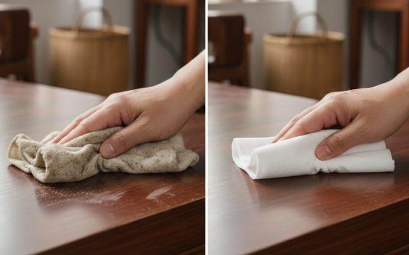 so sánh khăn lau đa năng và khăn giấythường