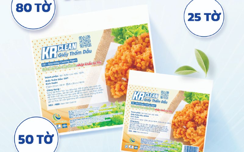 giấy thấm dầu KR CLEAN