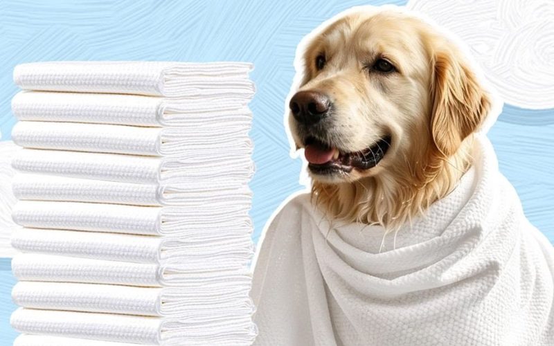 Chất Liệu Khăn Tắm An Toàn & Mềm Mại Với Làn Da Pet