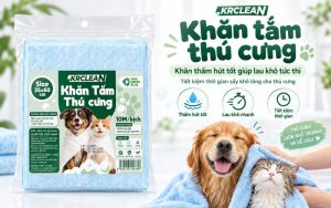 Khăn Tắm Cho Thú Cưng Loại Nào Tốt_ Tiêu Chí Chọn Khăn Lau Thấm Hút Siêu Tốc Cho Chó Mèo
