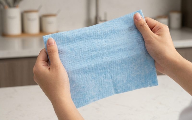 khăn dai, dùng với nước không rã