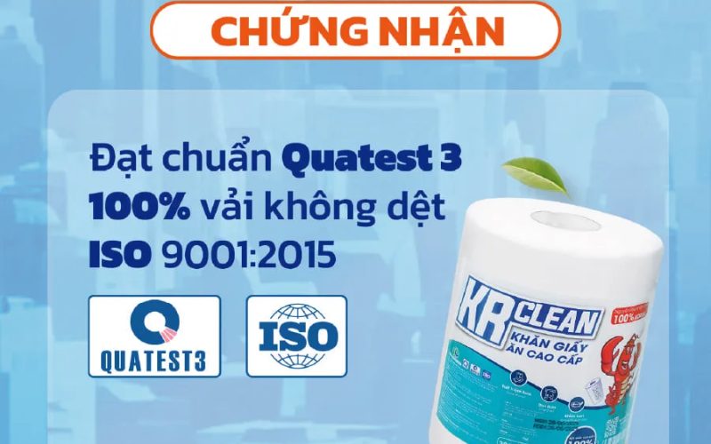 khăn giấy ăn cao cấp KR-CLEAN