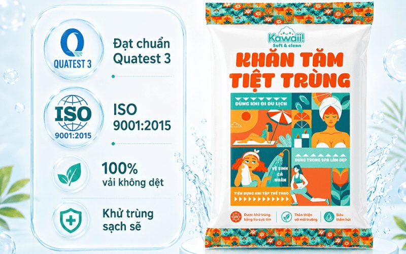 mua khăn tắm dùng 1 lần uy tín