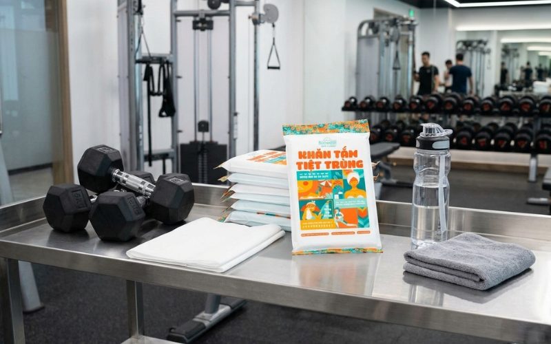 tắm dùng 1 lần mua ở đâu cho người tập gym