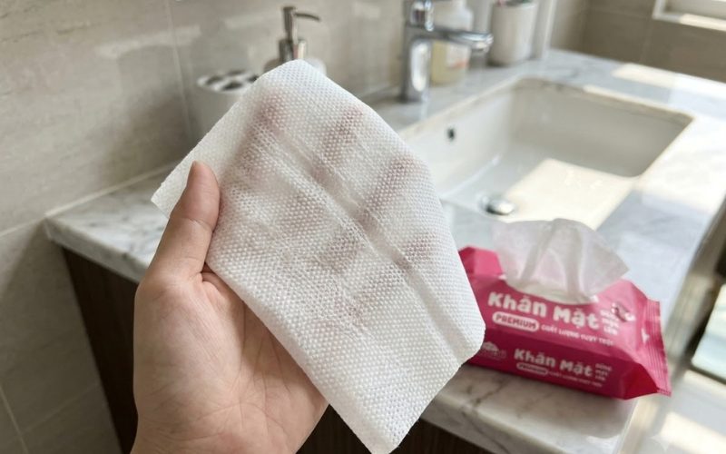 Chất liệu vải không dệt khăn mặt 1 lần