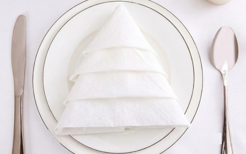 Khăn Hình Cây Thông Noel