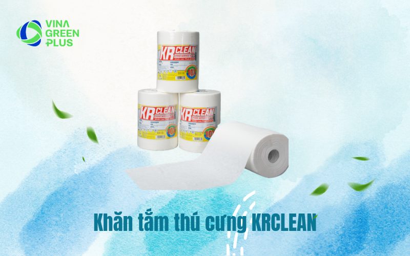 Khăn Lau Thực Phẩm KRClean - Làm Khô Ráo & Bảo Quản Thực Phẩm Tươi Sống