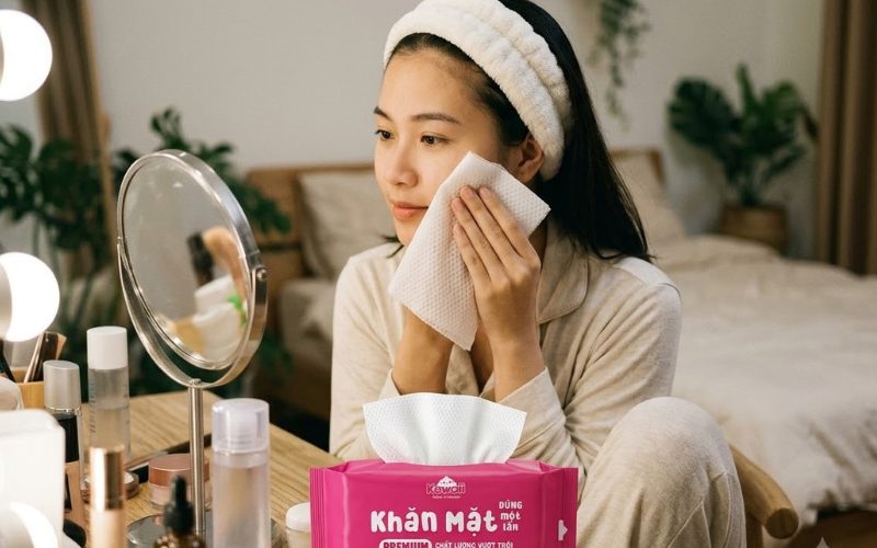 khăn mặt dùng một lần có tốt không