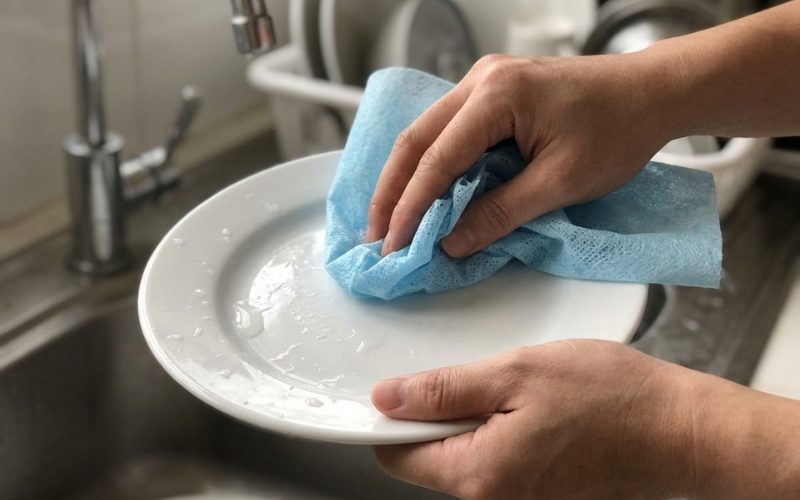 Lau chén dĩa, kính và đồ inox