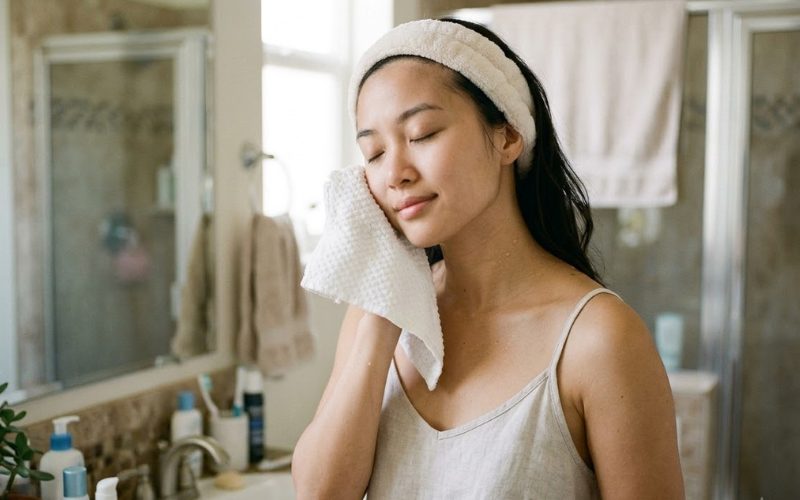 Có nên dùng chung khăn mặt không
