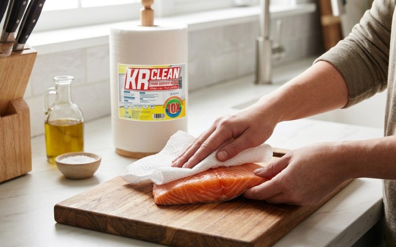 khăn lau thực phẩm KR Clean