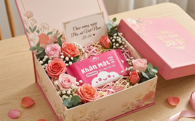 quà tặng 20_10 cho nhân viên nữ vừa túi tiền